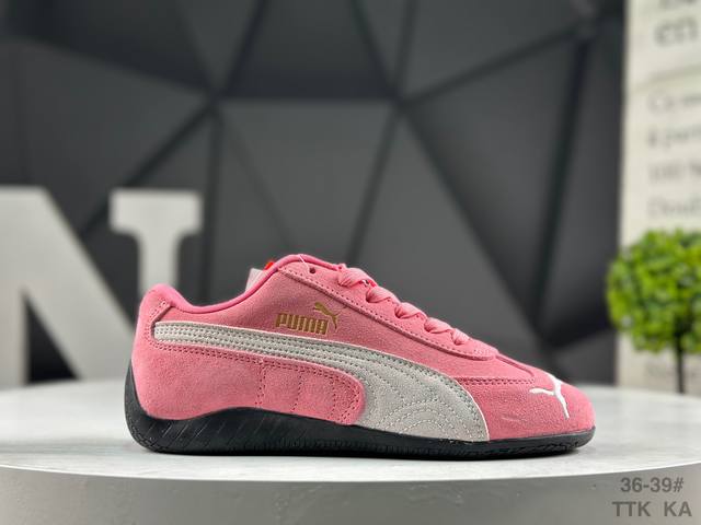 彪马 The Open product X puma Speedcat 极速赛车系列 复古运动休闲跑鞋 充正版本 鞋面设计轻量透气 提供了舒适性和穿着感受 柔软