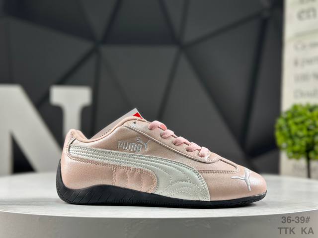 彪马 The Open product X puma Speedcat 极速赛车系列 复古运动休闲跑鞋 充正版本 鞋面设计轻量透气 提供了舒适性和穿着感受 柔软