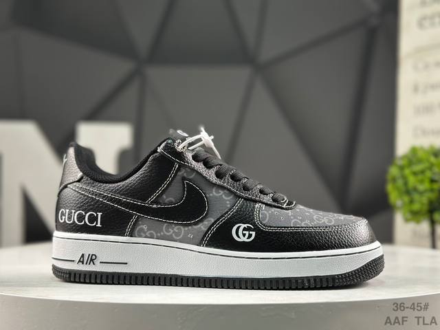 耐克 Nike Air Force 1 '07 Low 空军一号 低帮 运动鞋 休闲鞋 折边针车 工艺难度大 原楦头原纸板 原装鞋盒 定制五金配件 内置全掌气垫