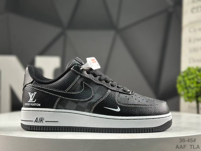 耐克 Nike Air Force 1 '07 Low 空军一号 低帮 运动鞋 休闲鞋 折边针车 工艺难度大 原楦头原纸板 原装鞋盒 定制五金配件 内置全掌气垫