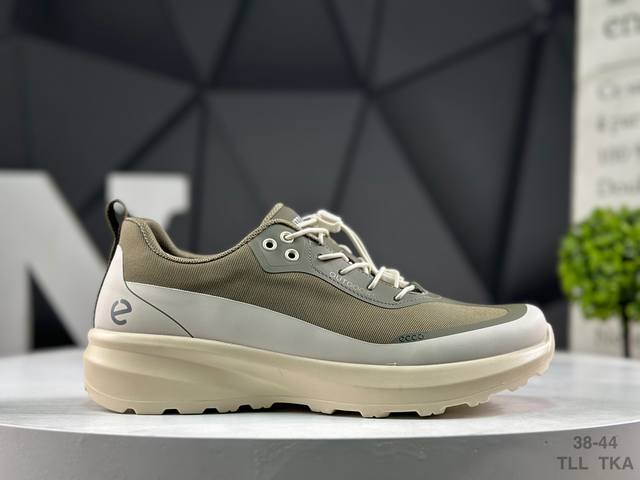 Ecco 原盒爱步官方广东1比1货源 2025最新款 新一代Ecco男鞋 时尚正装男士登山鞋潮鞋 专柜同步高端时尚潮流男鞋、进口牛皮 内里猪皮 耐磨防滑橡胶大底