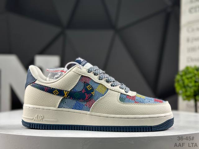耐克 Nike Air Force 1 '07 Low 空军一号 低帮 运动鞋 休闲鞋 折边针车 工艺难度大 原楦头原纸板 原装鞋盒 定制五金配件 内置全掌气垫