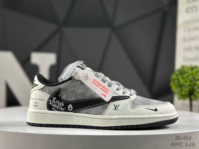 耐克 Nike Wmns Air Jordan 1 Low Gs White University Red Aj1乔丹一代倒钩低帮经典复古文化休闲运动篮球鞋 货