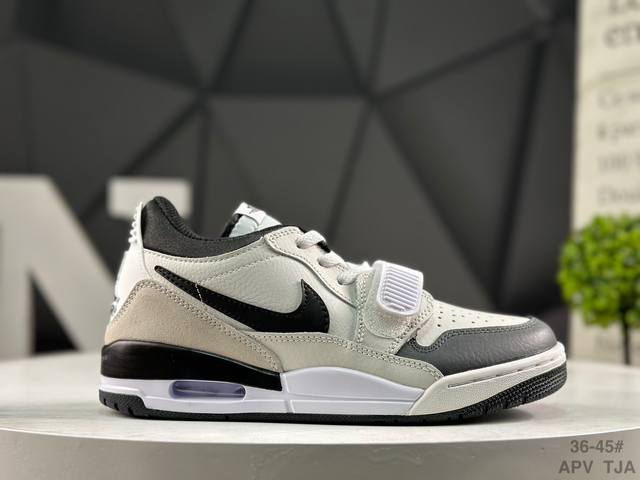 耐克 Air Jordan Legacy 312 乔丹篮球鞋系列 号称 “最强三合一” 的Jordan Legacy 312，自然有着杂交结合的设计，它的名字就