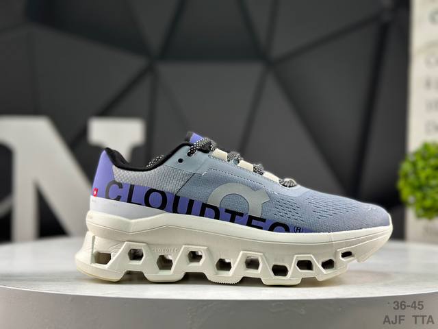 On 昂跑 Cloudmonster 轻量运动休闲鞋！脚感很舒服，鞋底柔软且包裹性好，上脚显腿长，不用系鞋带很方便～ 不管休闲还是运动都很百搭。 尺码：如图所示