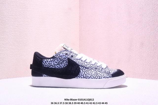Nike Blazer Low ‘77 Jumbo 原装配色 定制开拓者 马年联名 纯原批次 区别市面版本全新焕新升级经典 Blazer 鞋款，大号 Swoos