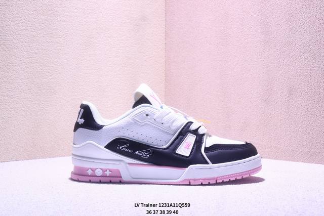 全新 Sneaker Lo 公司级路易威登板鞋 八代 面包鞋 乞丐鞋 毛毛虫 新款 Lv Tyler X Louis Vuitton Trainer 8.0 圆