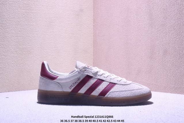Adidas Handball Spezial 三叶草手球特别版圣帕特里克节联名款 全鞋采用Yezzy500一样的皮料 进口长绒皮，特殊工艺技术 原盒包装 牛筋