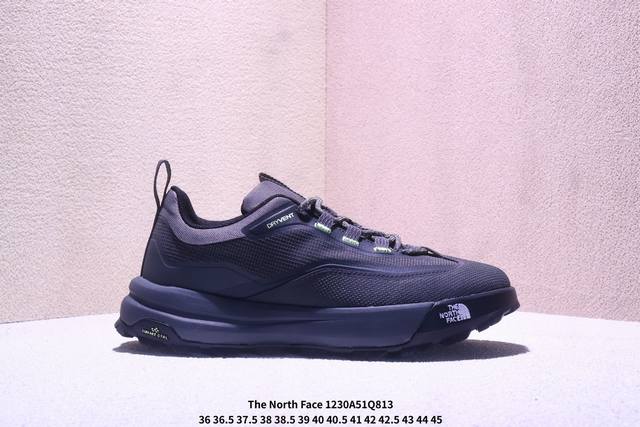 户外老爹运动鞋 The North Face 北面厚底增高跑步鞋 北脸男款老爹鞋 护脚踝登山鞋 透气织物鞋面 户外耐磨徒步鞋 。具有出色的抓地力和稳定性，在户外