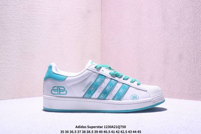 公司级Adidas Originals Superstar 马年限定 Cny新年款 贝壳头系列 阿迪达斯 低帮经典百搭休闲运动板鞋 货号:Kj6293 尺码:3