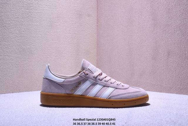 Adidas Handball Spezial 三叶草手球特别版圣帕特里克节联名款 全鞋采用Yezzy500一样的皮料 进口长绒皮，特殊工艺技术 原盒包装 牛筋
