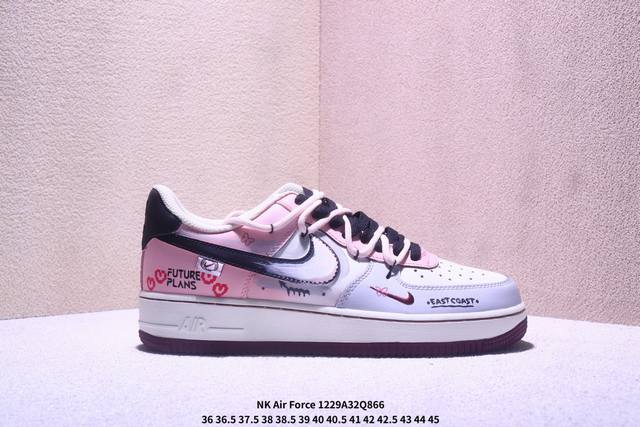 公司级Nk Air Force 1′07 Low 空军一号低帮百搭休闲运动板鞋 Df0188-104 柔软、弹性十足的缓震性能和出色的中底设计 横跨复古与现代的