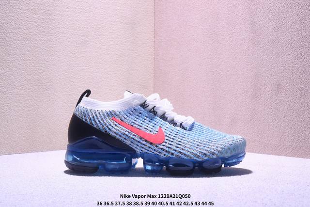 Nike Air Vapormax Flyknit 2.0 二代大气垫百搭慢跑鞋#进口针织机台 原面打造坚挺科技针织#公司原底气垫 细节诠释一切质疑#原产标加持