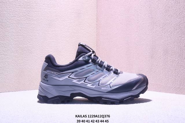 凯乐石Kailas 户外舒适 防滑透气轻便 低帮 登山徒步鞋 专为越野跑山设计 配备有Vibram湿地止滑大底 具备高回弹发泡中底 足够轻质回弹 助力稳跑山野