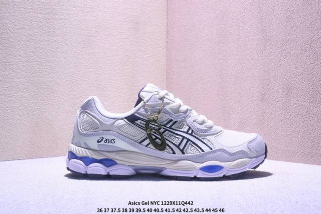 Asics Gel Nyc 舒适百搭 低帮 生活休闲鞋 男款 白色尺码36-46含半码 Xm1229Q442