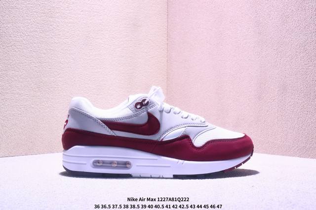 Stranger Things X Nike Air Max 1 '87 经典舒适 生活休闲鞋 男女款 白色 Xm1227Q222