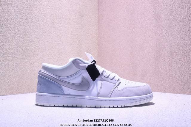 公司级：Air Jordan 1 Low Aj1乔1低帮休闲板鞋 同步官方配色 官方货号:553558-044 尺码:36 36.5 37.5 38 38.5
