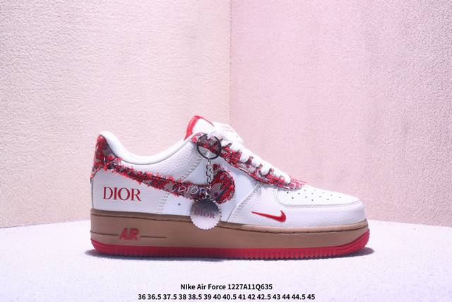 海外限量发售！公司级Nike Air Force 1 '07 Low “Lv联名 彩色牛仔”空军一号 低帮 运动鞋 休闲鞋 折边针车 工艺难度大 原楦头原纸板