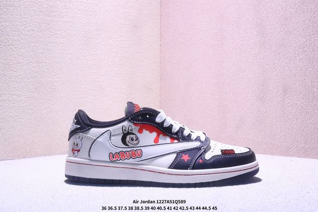 Givenchy X Air Jordan 1 Low 泼墨米黑 此款主张打破传统的工业化流水线设计限制，以Made By Ideas的超级创意为理念，集结众多