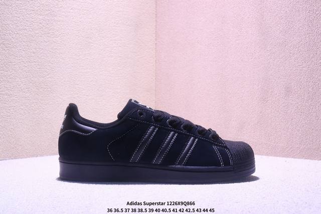 公司级Adidas Originals Superstar贝壳头系列 阿迪达斯 低帮经典百搭休闲运动板鞋 货号:Jp11940 尺码:36 36.5 37 38