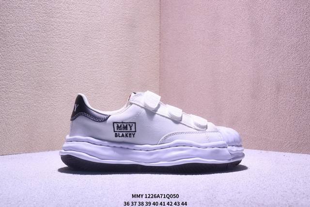 公司级余文乐挚爱单品 复古溶解风 日本概念时装设计师三原康裕品牌Mmy Maison Mihara Yasuhiro Original Sole Canvas