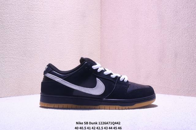 耐克Nike Sb Dunk Low Retro 扣篮系列 复古低帮休闲运动滑板板鞋 采用脚感柔软舒适Zoomair气垫 有效吸收滑板等极限运动在落地时带来的冲