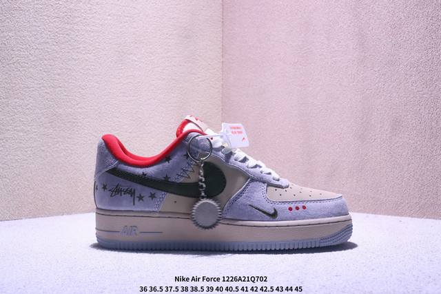 海外限量发售！公司级Nike Air Force 1 '07 Low “Bape联名 迷彩四小勾”空军一号 低帮 运动鞋 休闲鞋 折边针车 工艺难度大 原楦头原