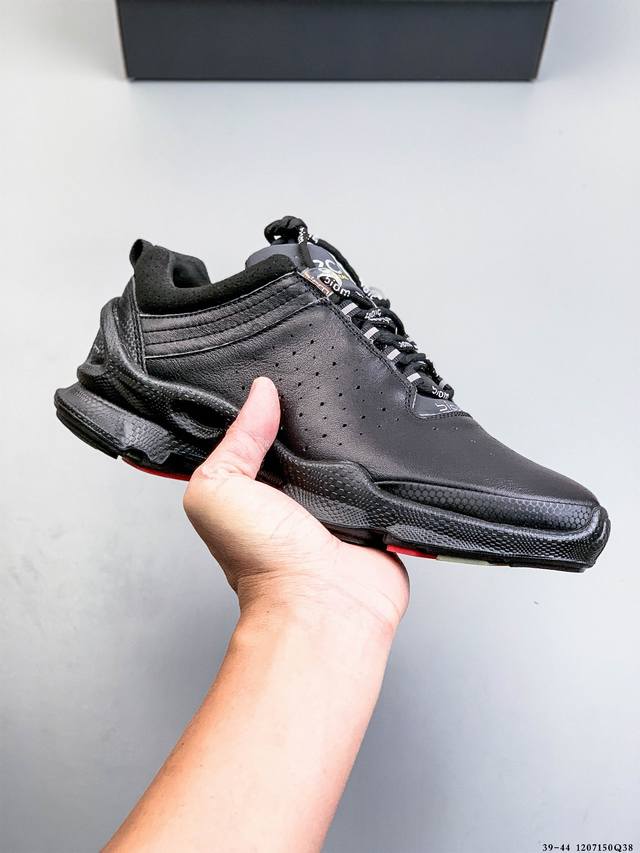 公司级！Ecco Men's Classic Lisbon Lace 爱步 街头趣闯系列系带休闲鞋 代工原单品质#轻盈发泡橡胶鞋底#欧索莱吸汗去臭脚垫 1207