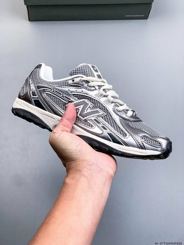New Balance 新百伦204 系列 复古休闲运动百搭老爹跑步鞋 #采用猪巴革组合网织鞋面材质 #3层组合底模精密开发 #中底嵌入碳板缓震及后跟嵌入Tpu