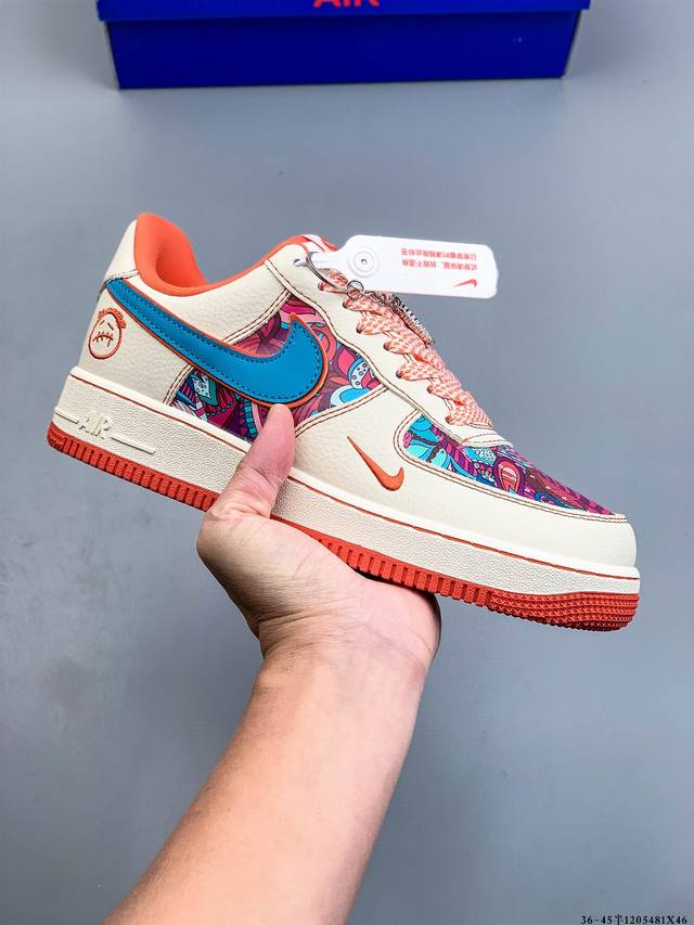 纯原版本 原楦数据纸版，采用硬质优质皮革鞋面材质，内置全掌Air Sole气垫。耐克 Nike Air Force 1 Low 空军一号低帮经典百搭休闲运动板鞋