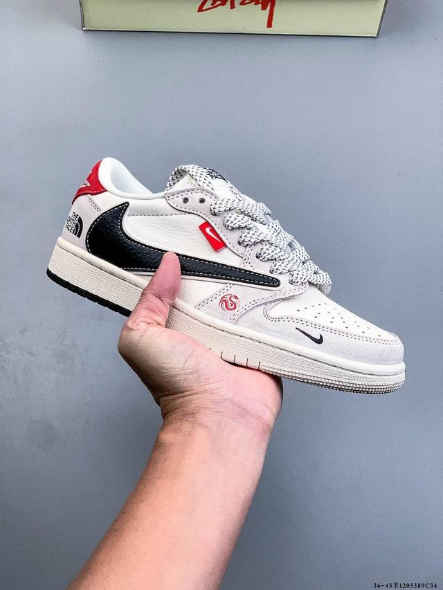 耐克Nike Air Jordan 1 Low Aj1乔1 低帮潮流缓运动休闲板鞋。Aj1 低帮拼接 完美版型真头层牛皮# 内置缓震气垫 原鞋开模 拒绝公底 购