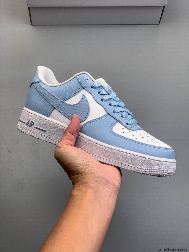 二层真标！耐克Nike Air Force 1 Low 空军一号低帮经典百搭休闲板鞋 1205101X24