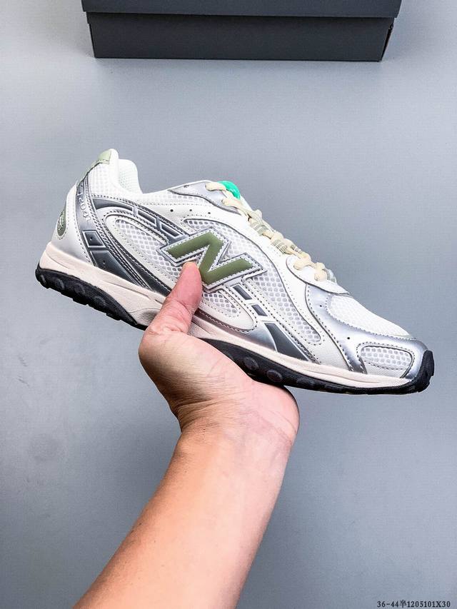 New Balance 新百伦204 系列 复古休闲运动百搭老爹跑步鞋 #采用猪巴革组合网织鞋面材质 #3层组合底模精密开发 #中底嵌入碳板缓震及后跟嵌入Tpu