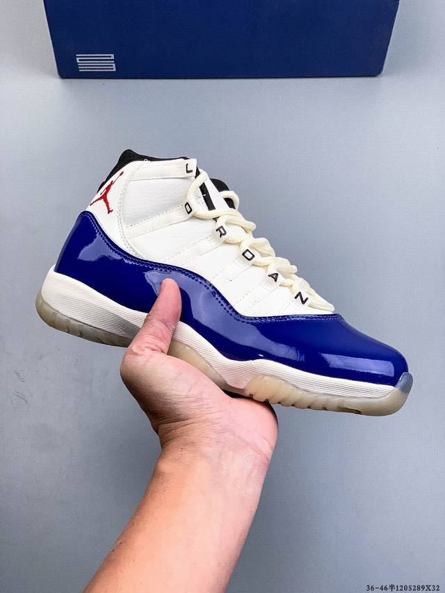 公司级！Air Jordan 11 Retro Concord Aj11代迈克尔 乔丹运动文化篮球鞋！ 1205289X32