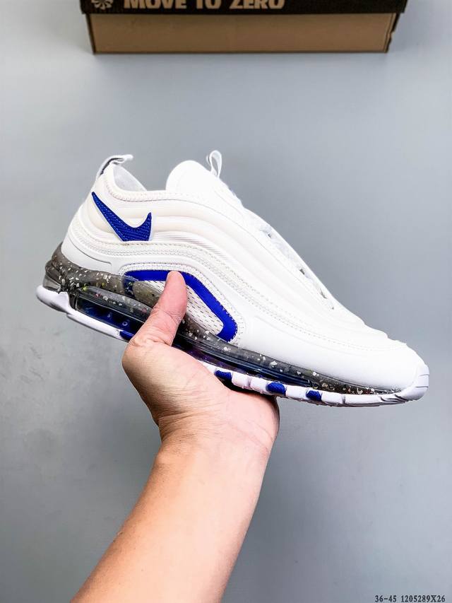 耐克Nike Air Max 97 子弹系列全掌气垫经典运动休闲跑步鞋 1205289X26