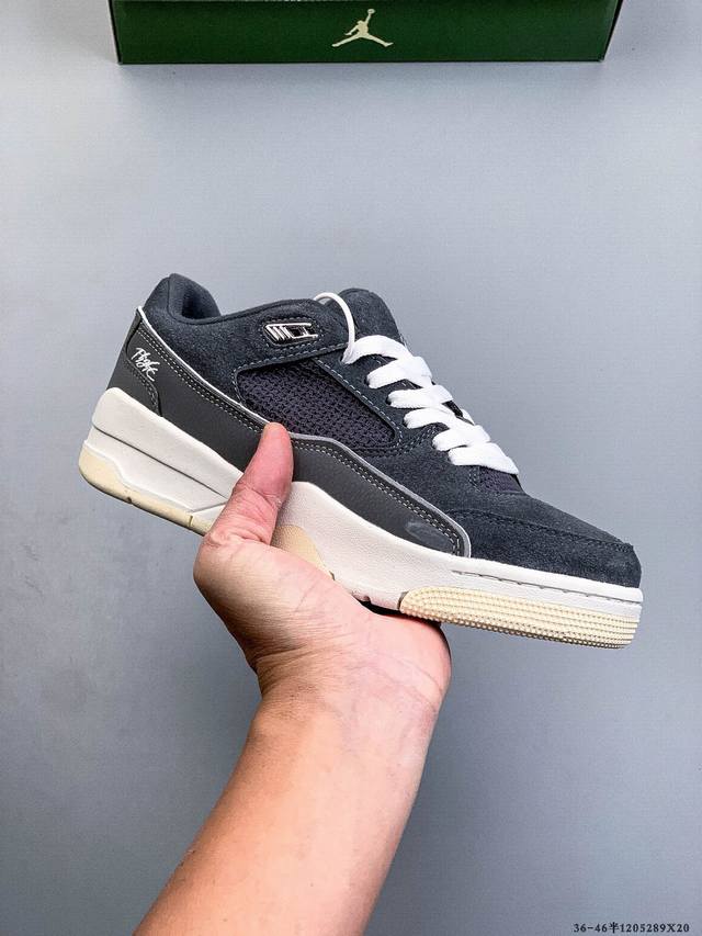 Jordan Flight Court Sp “Tela” 2025新款百搭滑板鞋 Jordan Brand 首度携手 Who Decides War 联合创始