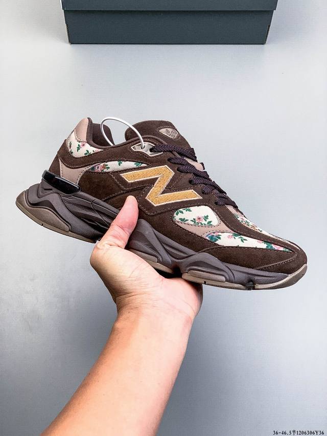 New Balance 又带来了新鞋型 9060 ，并且是与芝加哥街头品牌 Joe Freshgoods 的联名款。鞋身主体采用了类似 990 系列的设计风格，