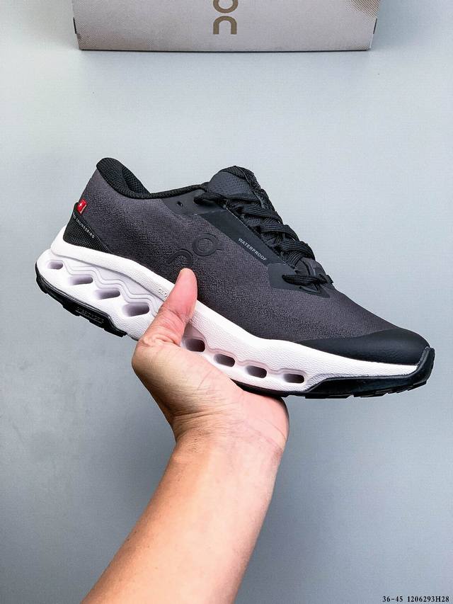 公司级！On昂跑Cloudsurfer Trail 2 W 新品防水款缓震越野跑鞋 1206293H28