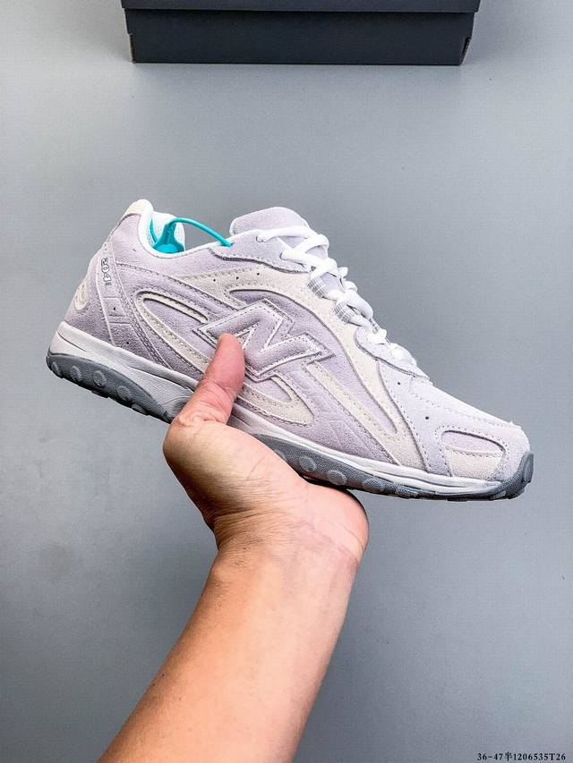 New Balance 新百伦204 系列 复古休闲运动百搭老爹跑步鞋 #采用猪巴革组合网织鞋面材质 #3层组合底模精密开发 #中底嵌入碳板缓震及后跟嵌入Tpu