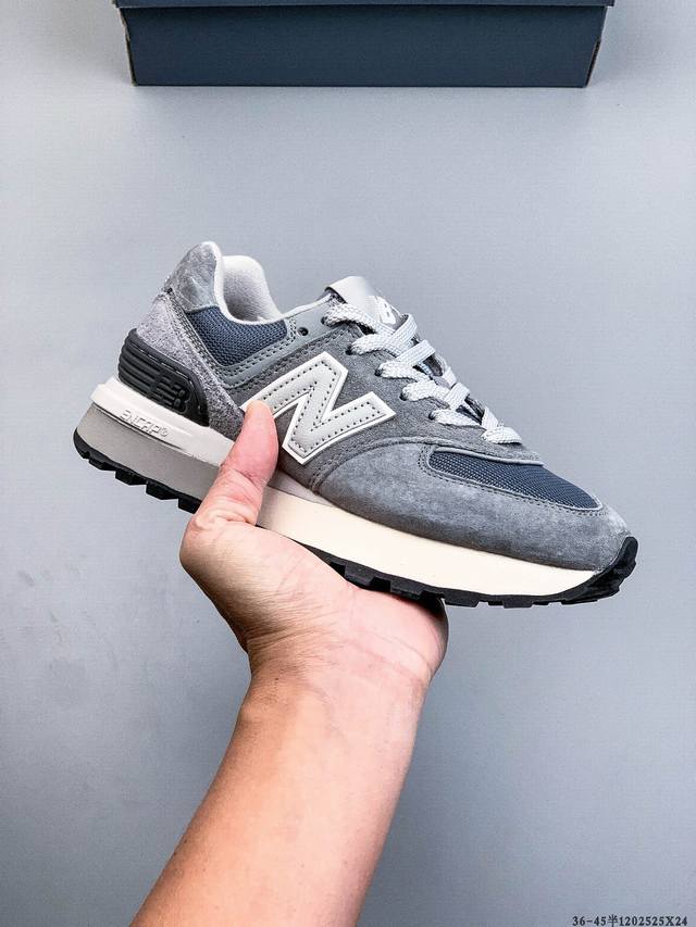Nb新百伦New Balance U574 低帮复古休闲运动慢跑鞋 纯原版本版本 采用猪巴革组合网织物鞋面材质 全新4层组合独立私模大底 1202525X24