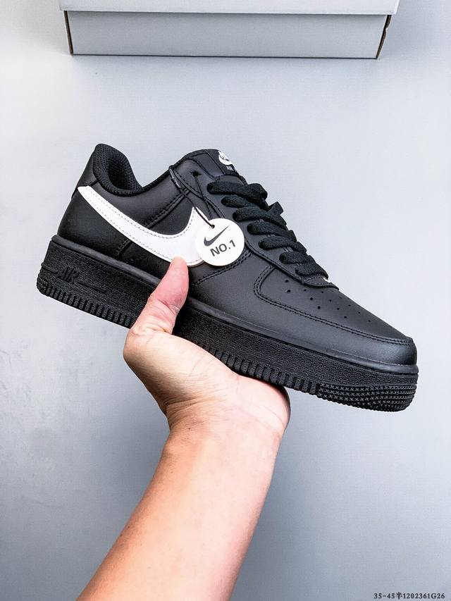 二层真标！耐克Nike Air Force 1 Low 空军一号低帮经典百搭休闲板鞋 1 61G26