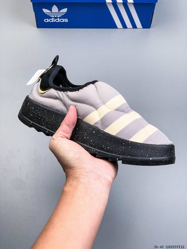 Adidas Originals puffylette 阿迪达斯 三叶草 毛毛虫 复古运动鞋 货号:If3957 1202535T22