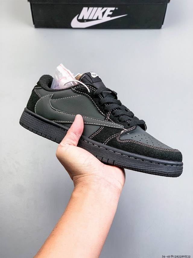 二层真标！耐克Nike Air Jordan Low 1 乔1低帮经典休闲鞋 1 89X22
