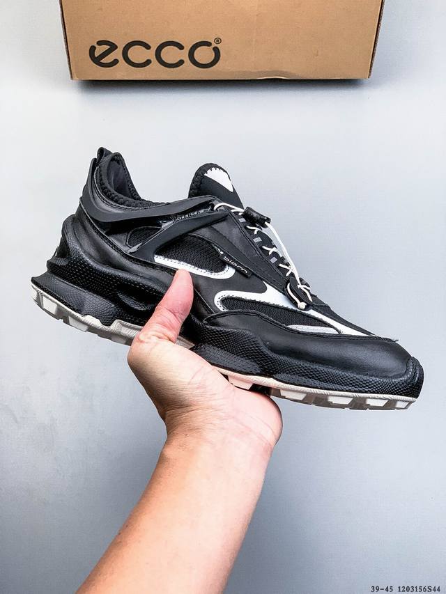 公司级！Ecco Men's Classic Lisbon Lace 爱步 街头趣闯系列系带休闲鞋 代工原单品质#轻盈发泡橡胶鞋底#欧索莱吸汗去臭脚垫 1203