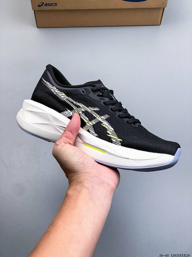 公司级！Asics Sonicblast 亚瑟士 轻量透气缓震休闲低帮系带运动跑步鞋 1203103X24