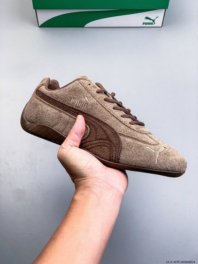 puma Speedcat The Open Yy彪马 防滑耐磨时尚运动休闲鞋 支持侧踏时的踏步工作 即使在健身房等使用环境中也能确保透气性 像吸盘一样的设计是