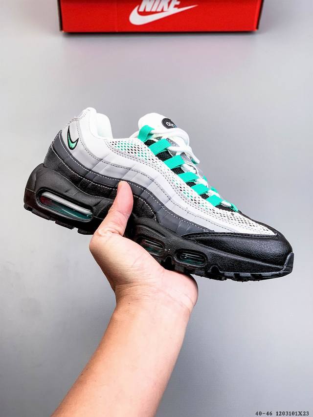 公司级！耐克Nike Air Max 95 Tt 经典复古缓震运动休闲跑步鞋 1203101X23