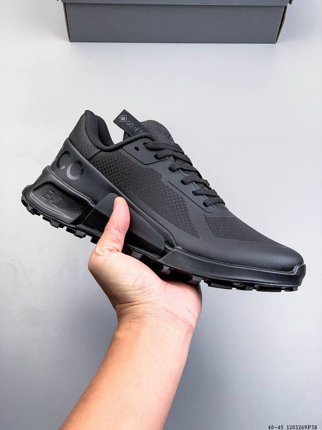 公司级！Ecco Men's Classic Lisbon Lace 爱步 街头趣闯系列系带休闲鞋 代工原单品质#轻盈发泡橡胶鞋底#欧索莱吸汗去臭脚垫 1203