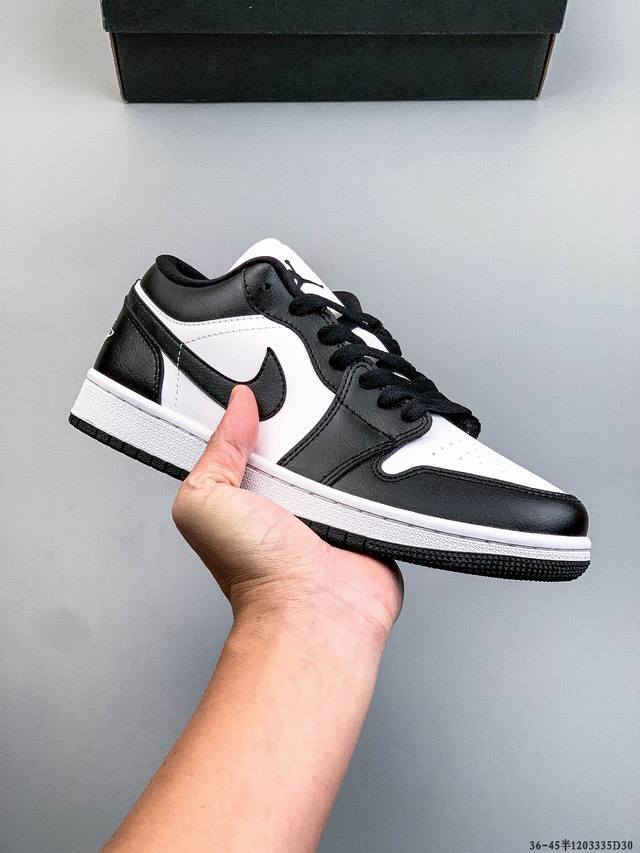 公司级头层！耐克Nike Air Jordan 1 Low Aj1乔1 倒勾低帮潮流缓运动休闲板鞋。Aj1 低帮拼接 完美版型真头层牛皮# 内置缓震气垫 原鞋开