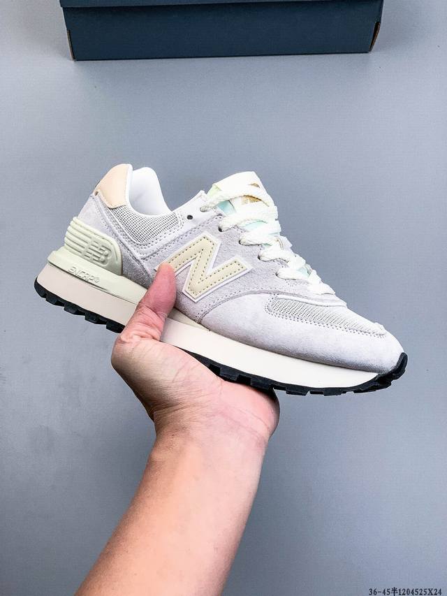 Nb新百伦New Balance U574 低帮复古休闲运动慢跑鞋 纯原版本版本 采用猪巴革组合网织物鞋面材质 全新4层组合独立私模大底 1204525X24